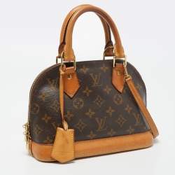 Pre Owned Louis Vuitton Monogram Canvas Alma BB Bag
