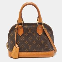 Pre Owned Louis Vuitton Monogram Canvas Alma BB Bag