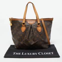 Pre Owned Louis Vuitton Monogram Canvas Palermo PM Bag