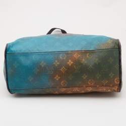 Pre Owned Louis Vuitton Multicolor Monogram Canvas Limited Edition Richard Prince Heartbreak Jokes Bag