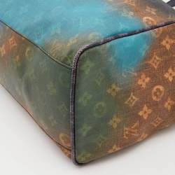Pre Owned Louis Vuitton Multicolor Monogram Canvas Limited Edition Richard Prince Heartbreak Jokes Bag