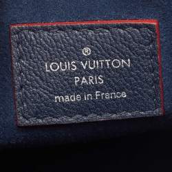 Pre Owned Louis Vuitton Indigo Epi Leather Twist Tote Bag