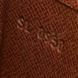 Pre Owned Louis Vuitton Brown Monogram Canvas Cartouchiere GM Crossbody Bag