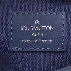 Pre Owned Louis Vuitton Blue Epi Leather Segur MM Bag