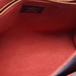 Pre Owned Louis Vuitton Marine Rouge Monogram Empreinte Leather Vavin PM Bag