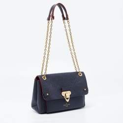 Pre Owned Louis Vuitton Marine Rouge Monogram Empreinte Leather Vavin PM Bag