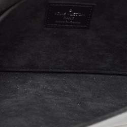 Pre Owned Louis Vuitton Black Epi Leather Pochette Felicie Bag