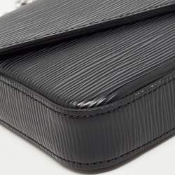 Pre Owned Louis Vuitton Black Epi Leather Pochette Felicie Bag