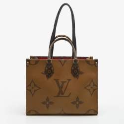 Pre Owned Louis Vuitton Reverse Monogram Canvas Giant Onthego MM Bag