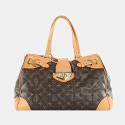 Louis Vuitton - Authenticated Etoile Handbag - Leather Brown Plain for Women, Good Condition