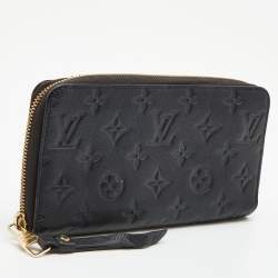 Louis Vuitton Bleu Infini Monogram Leather Zippy Wallet