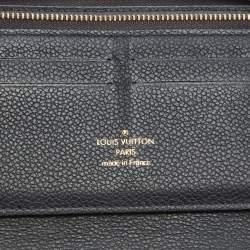 Louis Vuitton Bleu Infini Monogram Leather Zippy Wallet