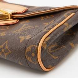 Pre Owned Louis Vuitton Monogram Canvas Beverly Clutch Bag