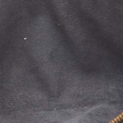 Pre Owned حقيبة إكسسوارات صغيرة لوي فيتون جلد أيبي سوداء