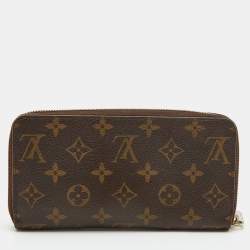 Louis Vuitton Monogram Canvas Zippy Wallet