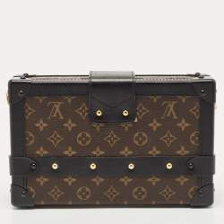 Pre Owned Louis Vuitton Monogram Canvas Petite Malle Bag