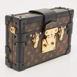 Pre Owned Louis Vuitton Monogram Canvas Petite Malle Bag