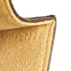 Pre Owned Louis Vuitton Brown Monogram Canvas Pochette Florentine Belt Bag