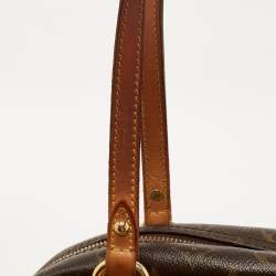 Pre Owned Louis Vuitton Monogram Canvas and Leather Montorgueil PM Bag