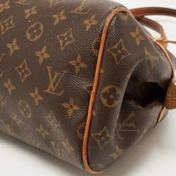 Pre Owned Louis Vuitton Monogram Canvas and Leather Montorgueil PM Bag