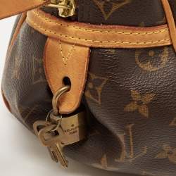 Pre Owned Louis Vuitton Monogram Canvas and Leather Montorgueil PM Bag