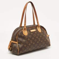Pre Owned Louis Vuitton Monogram Canvas and Leather Montorgueil PM Bag