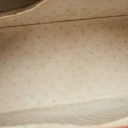 Pre Owned Louis Vuitton Ivory Leather L Imprevisible Tote