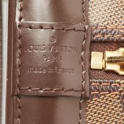 Pre Owned Louis Vuitton Damier Ebene Canvas Alma PM Bag