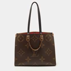 Louis Vuitton LV Escal Monogram Giant On The Go GM 2WAY Bag Rouge M451 in  2023
