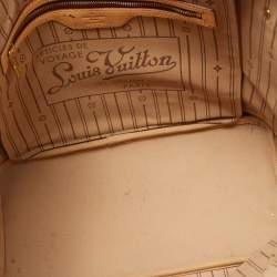 Louis Vuitton Brown Monogram Canvas Neverfull MM Tote Bag