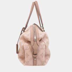 Sac Mahina Babylone PM in rose leather