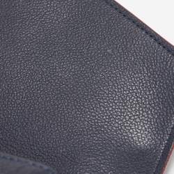Pre Owned Louis Vuitton Blue Monogram Empriente Leather Pochette Metis Bag