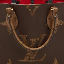 Pre Owned Louis Vuitton Reverse Monogram Canvas Giant Onthego MM Bag