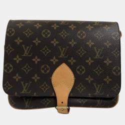 Authentic Preloved Louis Vuitton Monogram Cartouchiere 26 Crossbody Bag