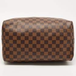 Pre Owned Louis Vuitton Damier Ebene Canvas Speedy Bandouliere 30 Bag
