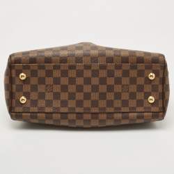 Pre Owned Louis Vuitton Damier Ebene Canvas Trevi PM Bag