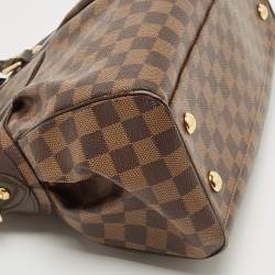 Pre Owned Louis Vuitton Damier Ebene Canvas Trevi PM Bag