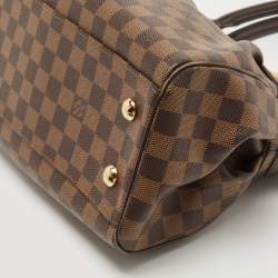 Pre Owned Louis Vuitton Damier Ebene Canvas Trevi PM Bag