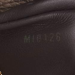 Pre Owned Louis Vuitton Galet Taurillon Leather Capucines BB Bag