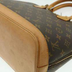 Pre Owned Louis Vuitton Monogram Alma Hand Bag M51130 LV Auth 30220