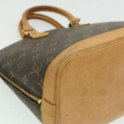 Pre Owned Louis Vuitton Monogram Alma Hand Bag M51130 LV Auth 30220