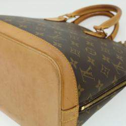 Pre Owned Louis Vuitton Monogram Alma Hand Bag M51130 LV Auth 30220