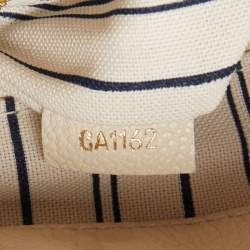 Pre Owned Louis Vuitton Neige Monogram Empreinte Leather Artsy MM Bag