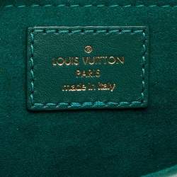 Louis Vuitton Green Leather New Wave Chain PM Bag