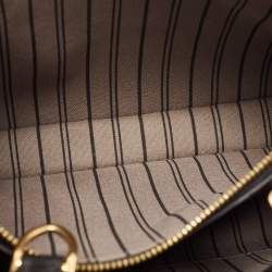Pre Owned Louis Vuitton Black Monogram Empreinte Leather Montaigne BB Bag