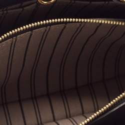 Pre Owned Louis Vuitton Black Monogram Empreinte Leather Montaigne BB Bag
