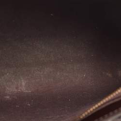 Pre Owned Louis Vuitton Amarante Monogram Vernis Brea PM NM Bag