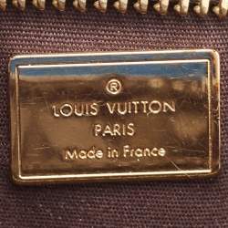 Pre Owned Louis Vuitton Amarante Monogram Vernis Brea PM NM Bag
