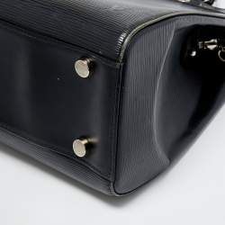 Pre Owned Louis Vuitton Black Epi Leather Brea GM Bag