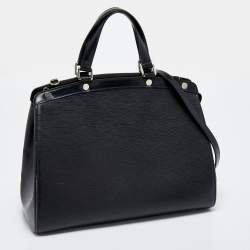 Pre Owned Louis Vuitton Black Epi Leather Brea GM Bag